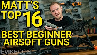 Best Beginner Airsoft Guns [upl. by Akemeuwkuhc]