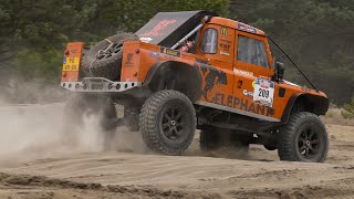 Breslau Rally 2024 team Elephant off road racing  onboard compilation [upl. by Nnaillek]