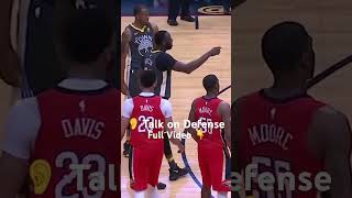 Draymond Green Talks on Defense nba basketballdefense basketball [upl. by Ydroj]