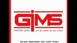 Maitre Gims  Je dors les yeux ouverts feat Koma [upl. by Ydderf572]