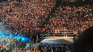 JEY USO ENTRANCE  WWE BACKLASH FRANCE  LYON  04052024 [upl. by Tellford]