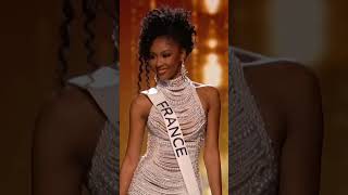 Miss Universe France Preliminary Evening Gown 71st MISS UNIVERSE [upl. by Rawden]