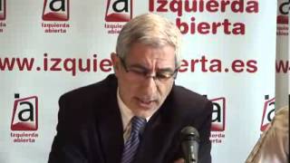 Declaraciones de Gaspar LLamazares sobre deficit y nuevos recortes 3005 [upl. by Chapen]