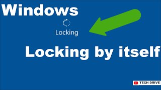 How to fix Windows 10 keeps locking randomly again and again by itself [upl. by Kyriako]