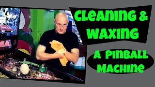 Pinball Repair 5  Pinball Playfields Routine Cleaning and Waxing [upl. by Fadden]