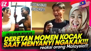 🇮🇩 NYANYI SALAH LIRIK NGAKAK BANGET🤣🤣 DERETAN MOMEN KOCAK SAAT MENYANYI PART 6  🇲🇾 REACT [upl. by Publias524]