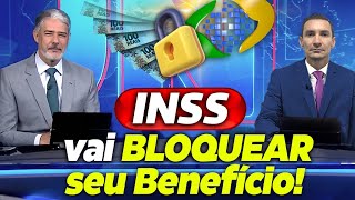 SAIU AGORA INSS vai BLOQUEAR BENEFÍCIOS de APOSENTADOS e PENSIONISTAS [upl. by Hugo]