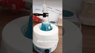 Distillation method for purifications shortvideo viralvideo usa foryou [upl. by Yrok]