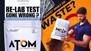 ASITIS ATOM WHEY PROTEIN RETEST LAB REPORT  review protein health fitness [upl. by Drais]