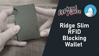 Ridge Slim RFID Blocking Wallet REVIEWED by a Wallet Expert [upl. by Janka]