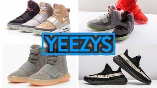 LIFE OF A SNEAKERHEAD 11 ALL YEEZY SHOES EXPLAINED  Fung Bros [upl. by Ethben]