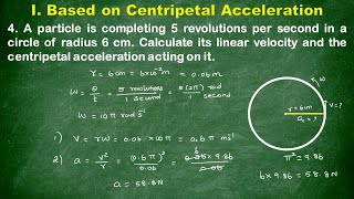 Based on Centripetal Acceleration  Problem 4 11thphysics circularmotion jee neet ncertphysics [upl. by Iover185]