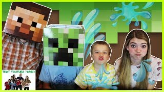 Try Not To Laugh Minecraft Jokes  That YouTub3 Family [upl. by Arte]