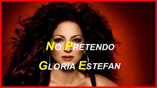 Gloria Estefan No pretendo karaoke KB [upl. by Zulema]