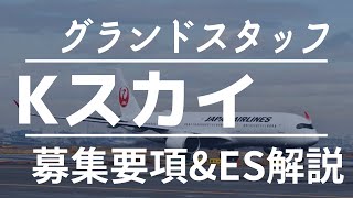 Kスカイ 募集要項＆エントリーシート解説をしました！ エアライン受験 グランドスタッフ 航空業界 エアライン [upl. by Eustazio202]