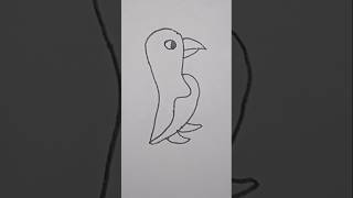 Darw A Penguin 🐧🐧🐧🐧 Using 5 Number Art Shortvideo Jasimdrawing [upl. by Alyssa30]