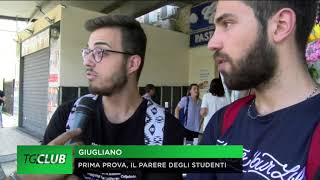 Esami di maturità al liceo De Carlo e Iti Galvani di Giugliano ansia tra gli studenti [upl. by Ramburt613]