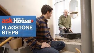 How to Repair Flagstone Steps  Ask This Old House [upl. by Anissej]