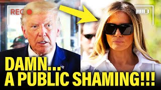 Trump Delivers ULTIMATE INSULT to Melania IN PUBLIC [upl. by Yenduhc]