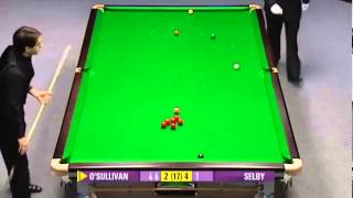 Ronnie OSullivan vs Mark Selby Semi Final 2007 Snooker UK Championship Frame 5 8 [upl. by Lewiss]