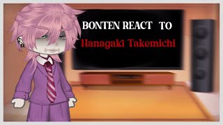 BONTEN REACT TO HANAGAKI TAKEMICHI ¦ TOKYO REVENGERS¦ READ DESC ¦ MAYAR [upl. by Guinna]