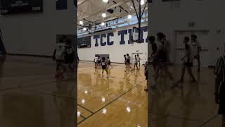 Stifling defense causes turnover J Smooth Lincoln high basketball [upl. by Neyuq]