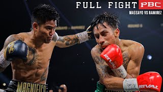 Magsayo vs Ramirez FULL FIGHT June 15 2024  PBC on Prime Video [upl. by Dent]