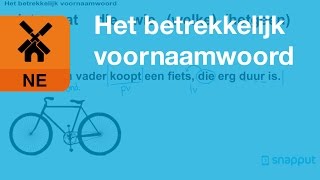 Nederlands  Het betrekkelijk voornaamwoord [upl. by Sal]