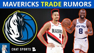 Mavericks Trade Rumors CJ McCollum BLOCKBUSTER Trade Kemba Walker Interest Mavs BLOW Last 2 Games [upl. by Idolla]