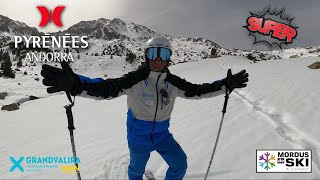 💥 Découvrez GRANVALIRA  domaine de ski de 250 km de piste dans lAndorre dans les Pyrénées [upl. by Hadeehuat10]