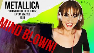 Metallica  quotFor Whom the Bell Tollsquot LIVE in Seatle 89 REACTION [upl. by Eornom]