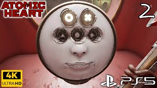 Atomic Heart  Armageddon Difficulty  Part 2 NO COMMENTARY PS5 4K HDR 60FPS [upl. by Columbyne]