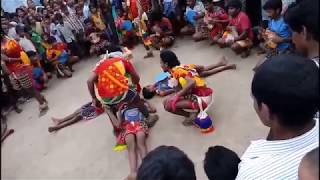 Indian Village Folk Dance Performance  Tappeta gullu [upl. by Melburn]