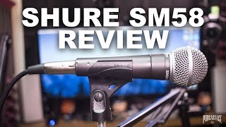 Shure SM58 Dynamic Mic Review  Test [upl. by Imnubulo313]