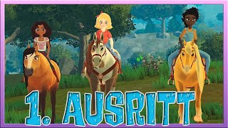 Unser ERSTER AUSRITT mit SPIRIT 🐴💛 Spirit Luckys großes Abenteuer ✅ PS5 [upl. by Mahoney]