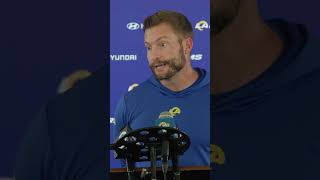 Sean McVay on Josh Allen and the Bills offense quotThey are a complete offensequot rams nfl shorts [upl. by Gschu]