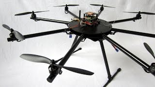 From a diy Arduino quadcopter to a versatile octocopter flight controller [upl. by Auqenat]