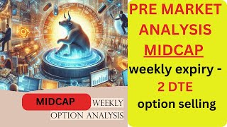 SIMPLE NO ADJUSTMENT MIDCAP option selling pre market analysis II 13 Nov II 2DTE II DIRECTIONAL [upl. by Allsopp316]