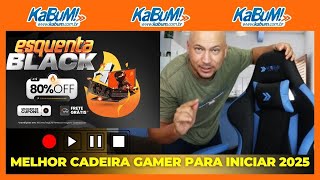 Cadeira Gamer KBM GAMING Tempest CG500 kabum blackfriday [upl. by Yunick]