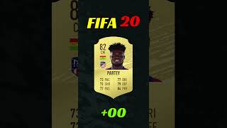 THOMAS PARTEY FIFA EVOLUTION Will SHOCK You🔥⭐ eafc25 fc25 fc24 fifa fifa25 [upl. by Ellerahs]