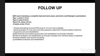 Teaching Rounds Early Glottic Cancer [upl. by Novek109]