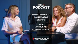 Anthony amp Claudette Delia From Colombia to Kayaking for Charity  SiGMA Podcast [upl. by Rhine]