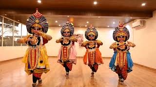 varaharoopamsong yakshagana karnataka traditional dancechoreo by Masterazgar and Ashu [upl. by Onirefez491]