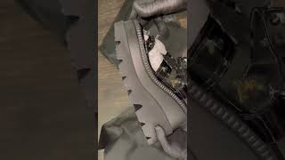 Trend Setter SHAKER13 Patent Black gothic demonia sandals unboxing spikes web platformshoes [upl. by Atnahs]