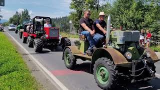 Parada traktorów SAM na zlocie w Stasikówce [upl. by Nerag]