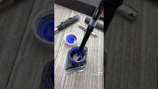 How to fill a Platinum Curidas fountain pen using a converter and bottled ink fountainpenhowto [upl. by Ras]