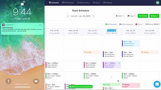 ZoomShift  Employee Scheduling Software [upl. by Oetomit]