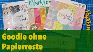 schnelle Verpackung basteln  15 x 15 Blöcke von ACTION  ohne Stanzmaschine [upl. by Aikemit]