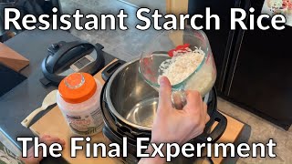 Testing Resistant Starch pt 4  Rice Revisited  The Final Experiment on Blood Glucose [upl. by Jaenicke]