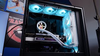 NZXT Kraken 280 Elite RGB setup guide with push pull Intel 1700 and AMD AM5 [upl. by Chesnut]